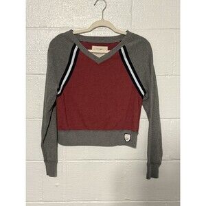 Hollister California Pullover Knit Sweater Women’s Size M Gray